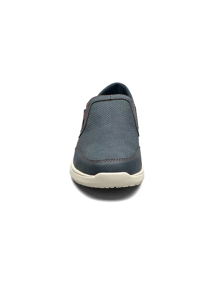 Мужские ботинки Conway Ez Moc Toe Slip On Nunn Bush — изображение 6 из 7, темно-синий мульти