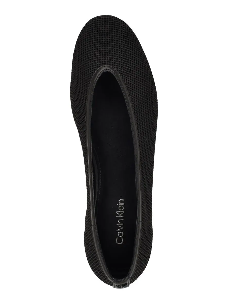 Женские балетки-слипоны Zinya Net Calvin Klein — изображение 4 из 5, черный
