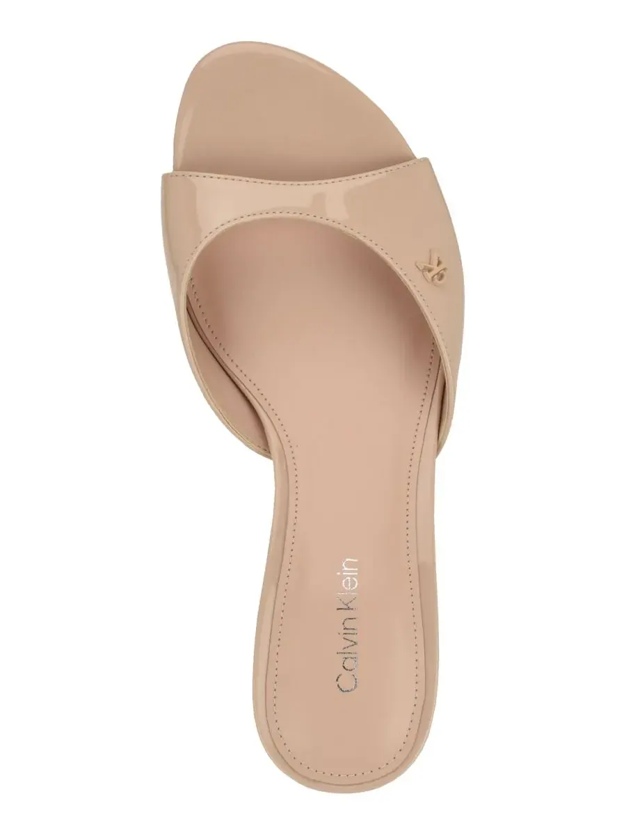 Мюли женские Calvin Klein Vixie — изображение 4 из 5, светлый натуральный