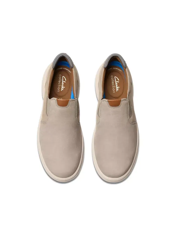 Туфли мужские Clarks Bradley Ease — изображение 7 из 7, светлый серый
