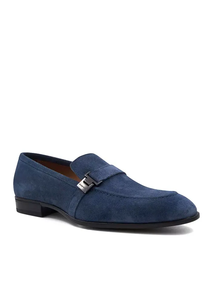 Мужские лоферы Arlo Slip On Bruno Magli — изображение 1 из 6, светлый синий