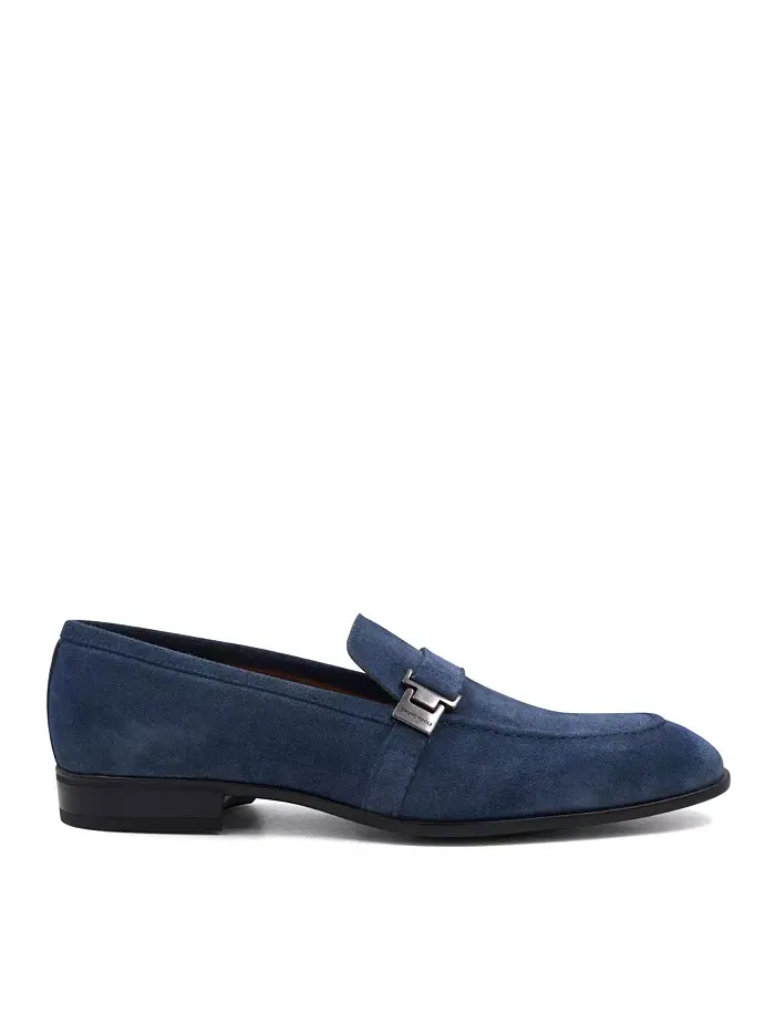 Мужские лоферы Arlo Slip On Bruno Magli — изображение 2 из 6, светлый синий