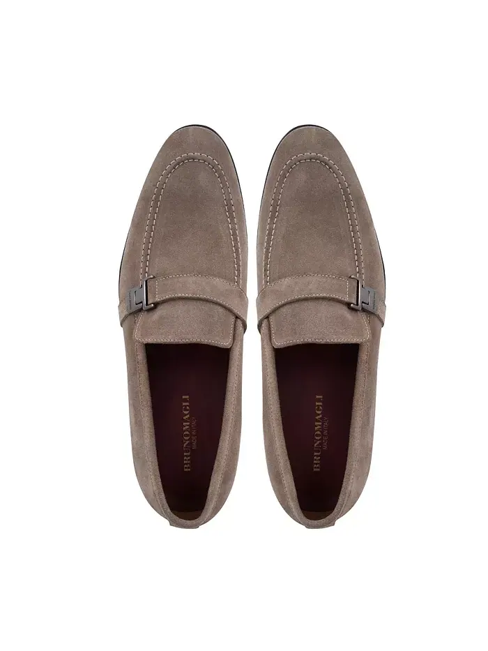 Мужские лоферы Arlo Slip On Bruno Magli — изображение 4 из 6, слоновая кость