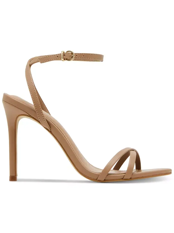 Женские босоножки Jypsey на высоком каблуке с ремешками Steve Madden — изображение 2 из 5, бежевый
