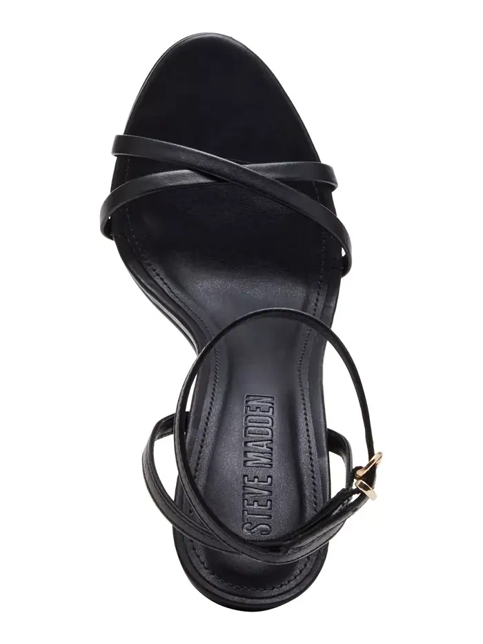 Женские босоножки Jypsey на высоком каблуке с ремешками Steve Madden — изображение 4 из 5, черный