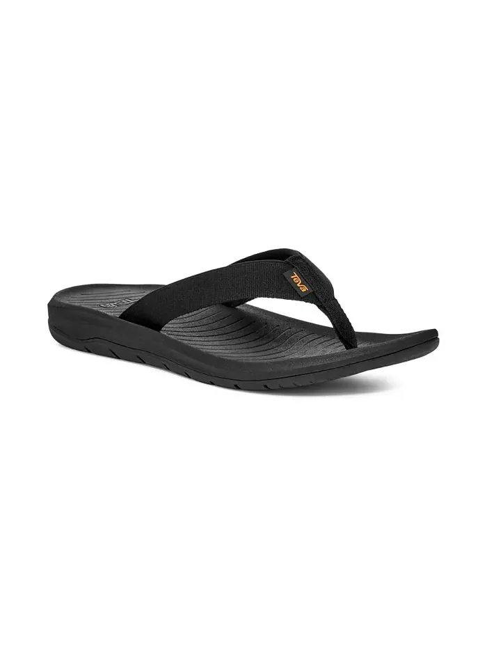 Мужские сандалии Hurricane Flip Flop Teva — изображение 1 из 5, черный