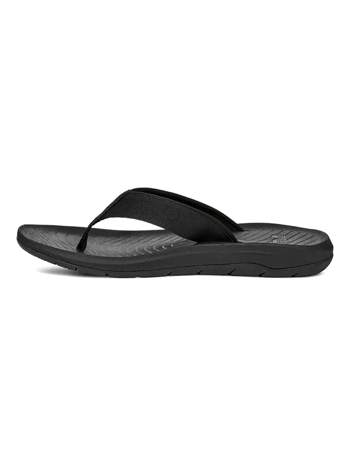 Мужские сандалии Hurricane Flip Flop Teva — изображение 2 из 5, черный
