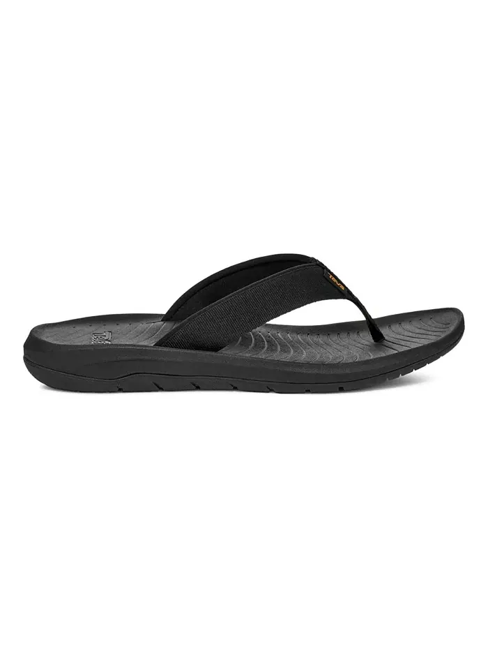 Мужские сандалии Hurricane Flip Flop Teva — изображение 3 из 5, черный