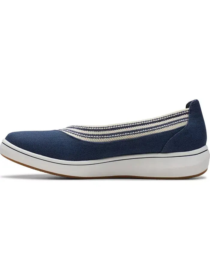 Кроссовки женские Clarks Cloud Steppers Breeze Sky Air — изображение 3 из 8, темно-синий