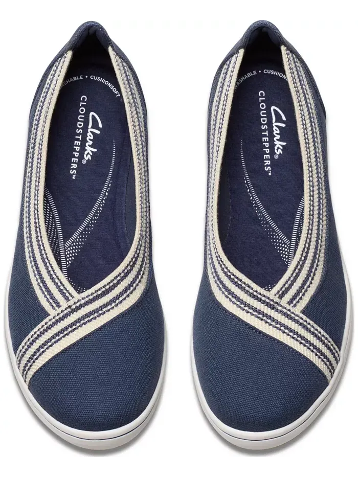Кроссовки женские Clarks Cloud Steppers Breeze Sky Air — изображение 7 из 8, темно-синий
