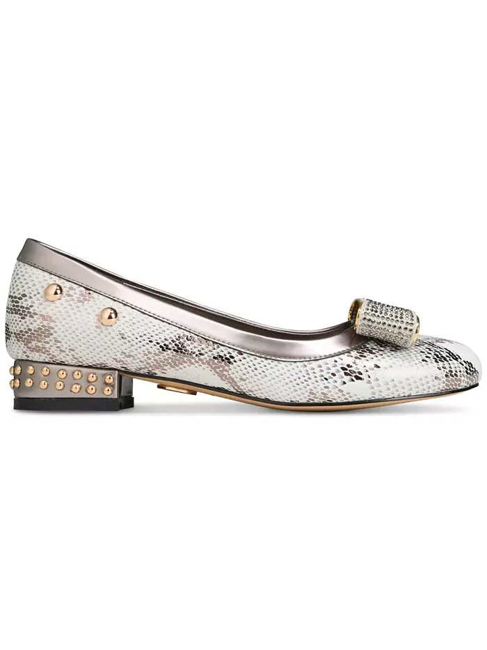 Женские балетки London Luxurious Embellished THINGS II COME — изображение 2 из 7, белый