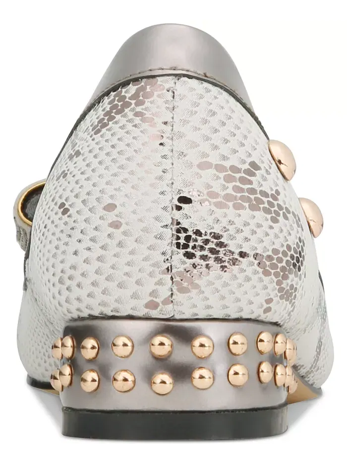 Женские балетки London Luxurious Embellished THINGS II COME — изображение 3 из 7, белый