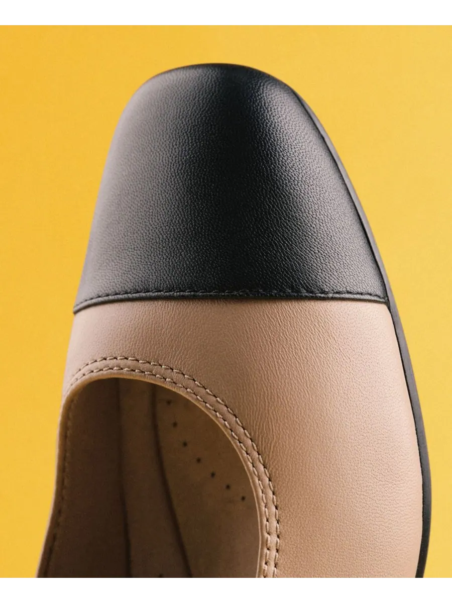 Слипоны женские Clarks Iridessa May — изображение 3 из 10, бежевый