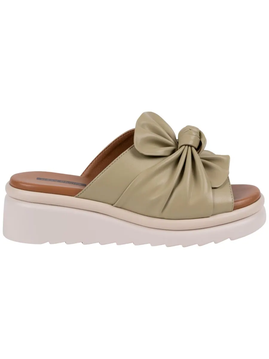 Женские сандалии на танкетке Harlow Bow GC Shoes — изображение 2 из 5, шалфейный