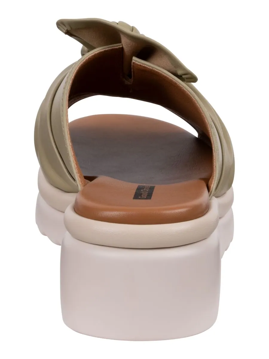 Женские сандалии на танкетке Harlow Bow GC Shoes — изображение 3 из 5, шалфейный