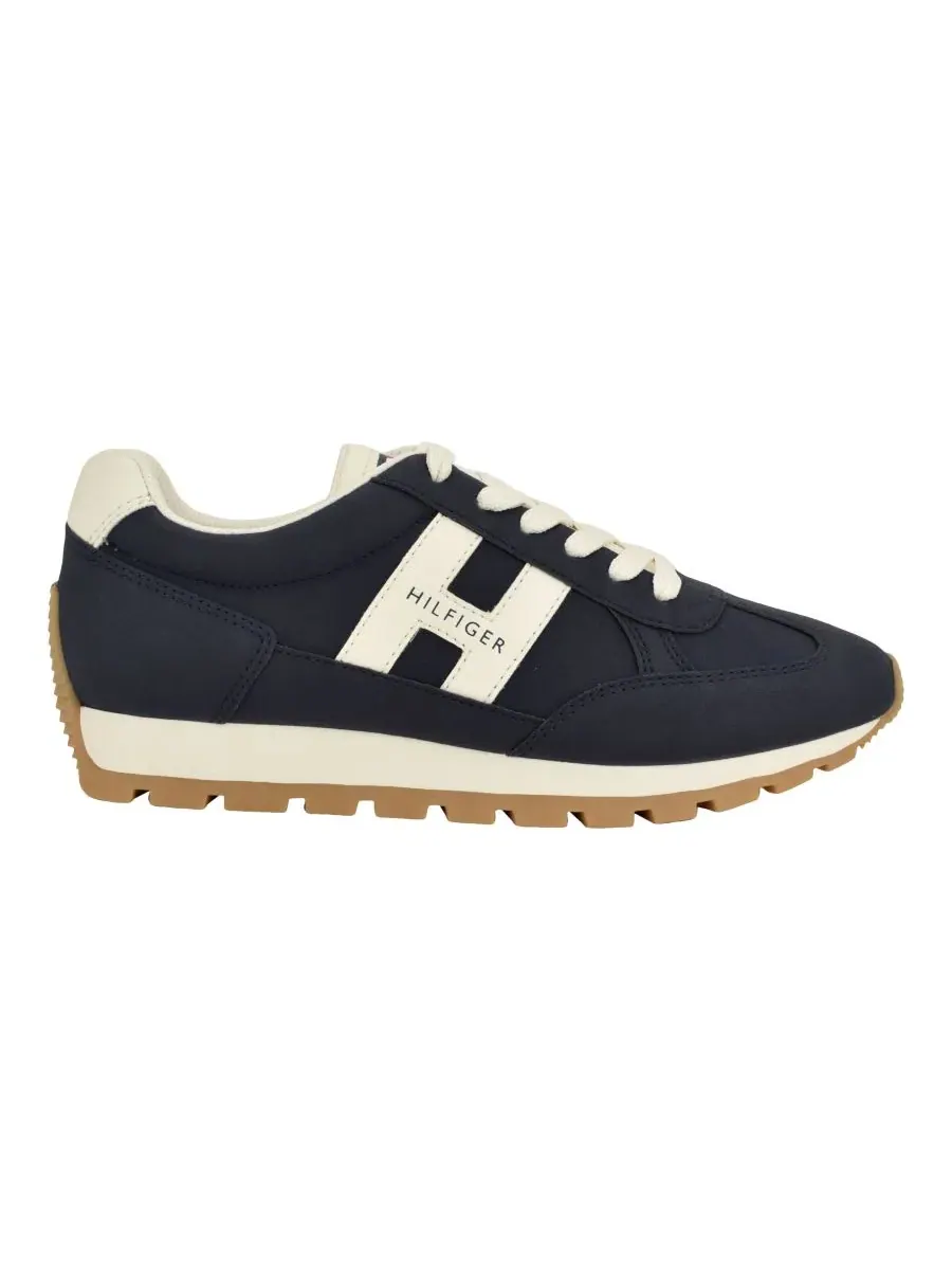 Женские кроссовки Hatina на толстой подошве со шнуровкой Tommy Hilfiger — изображение 2 из 5, синий