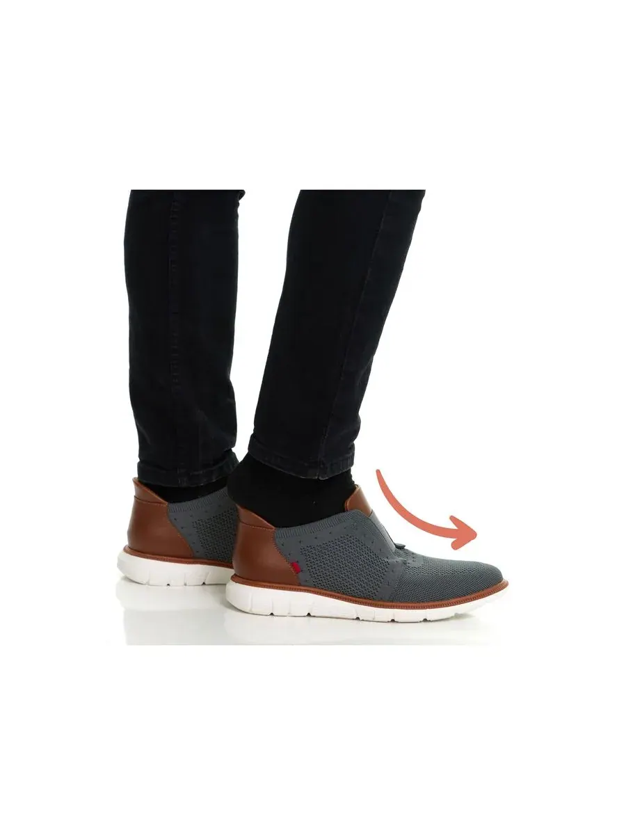 Мужские легкие сетчатые оксфорды South Street с технологией Hands-Free Slip On Marc Joseph New York — изображение 3 из 5