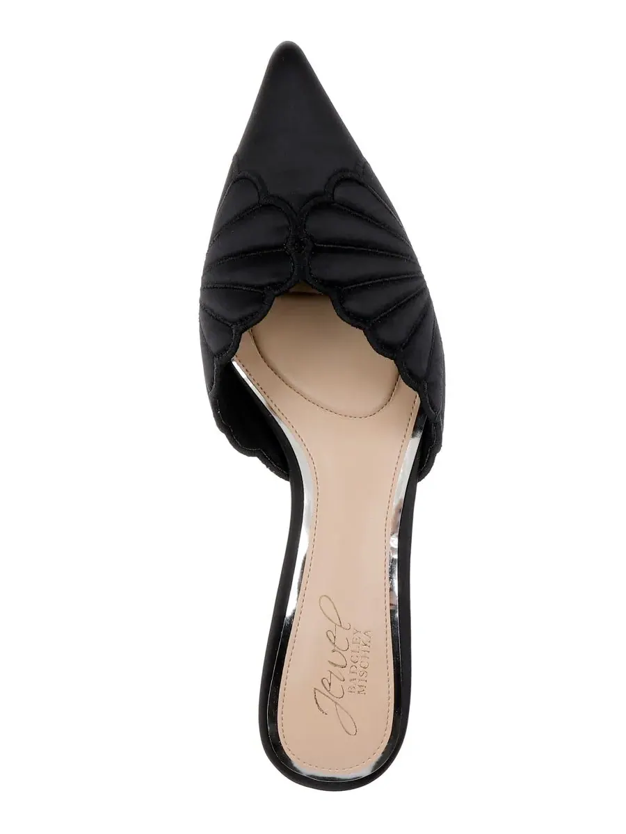 Jewel Badgley Mischka Женские вечерние мюли Palmer Slip-On — изображение 4 из 5, черный