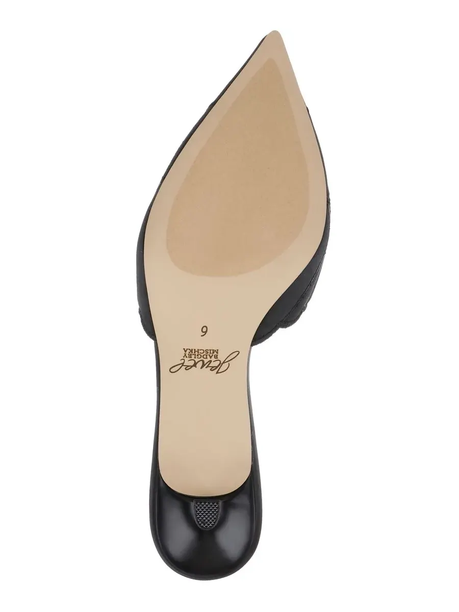 Jewel Badgley Mischka Женские вечерние мюли Palmer Slip-On — изображение 5 из 5, черный