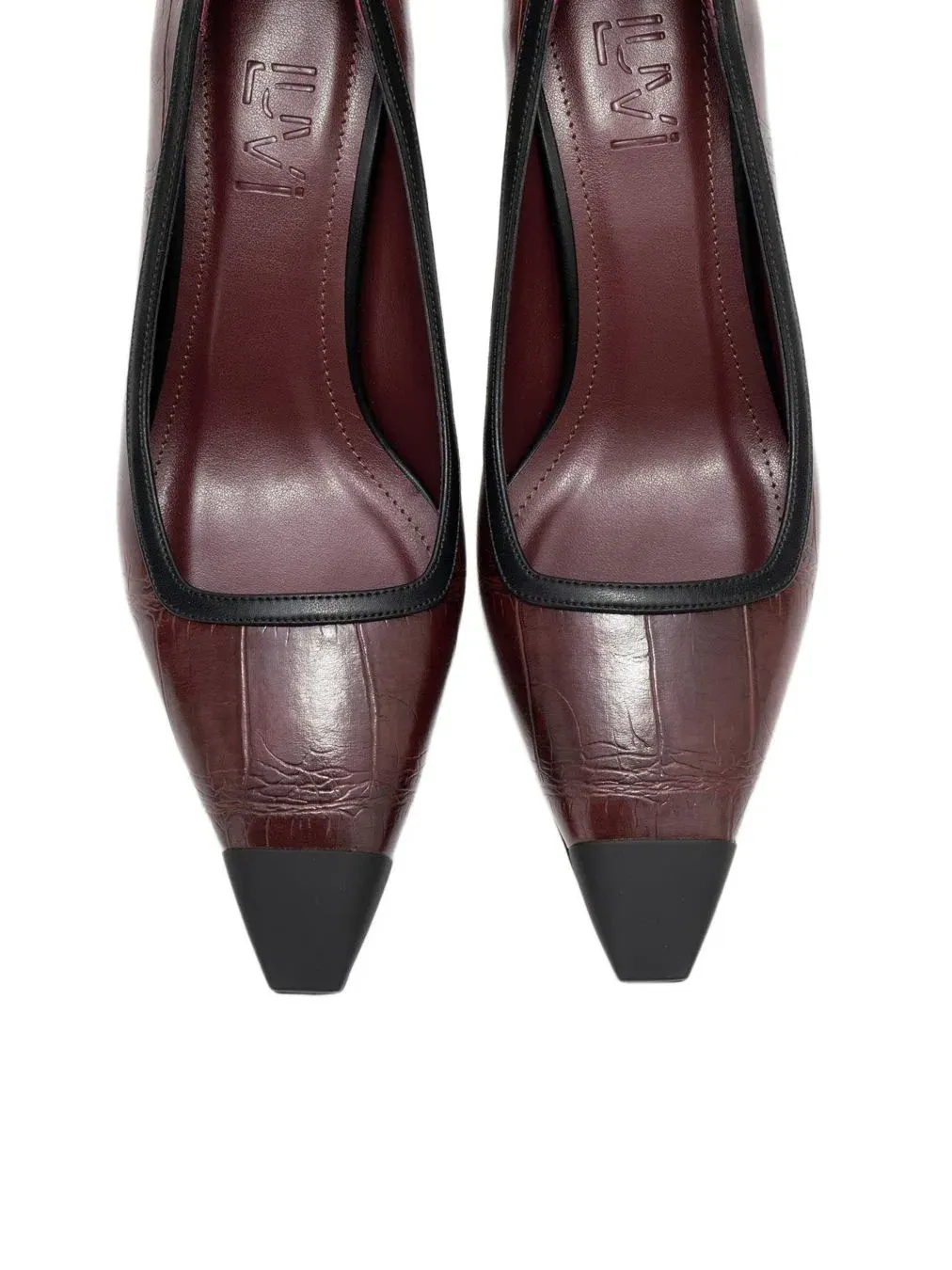 Женские туфли-лодочки Rona с острым носком Prologue Shoes — изображение 3 из 6, бордовый