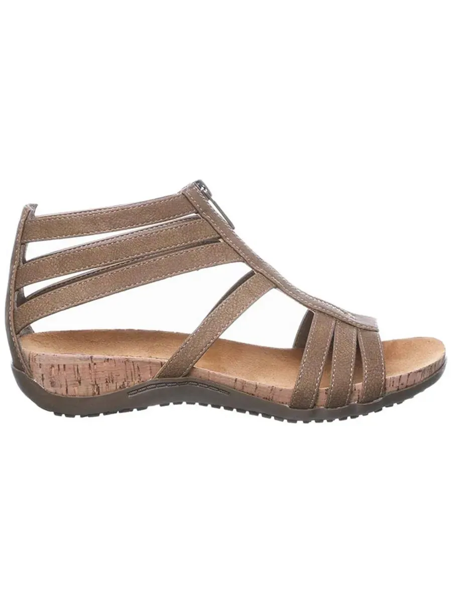 Женские сандалии Layla II с ремешками BEARPAW — изображение 2 из 3, коричневый