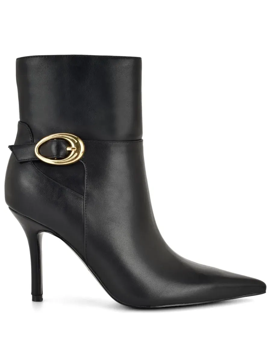 Ботильоны Gretzy на каблуке-шпильке с острым мысом Nine West — изображение 2 из 5, черный