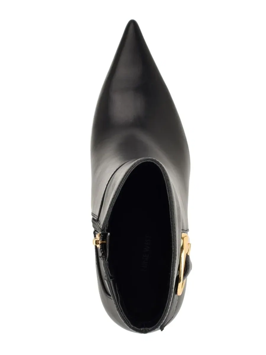 Ботильоны Gretzy на каблуке-шпильке с острым мысом Nine West — изображение 4 из 5, черный