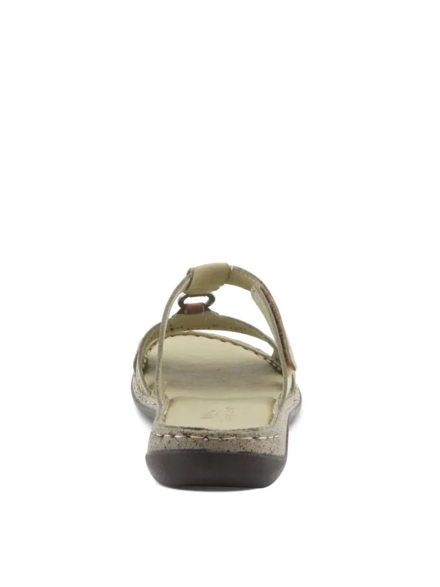 Женские сандалии Virelle с дышащим кожаным верхом Spring Step — изображение 3 из 6, зеленый