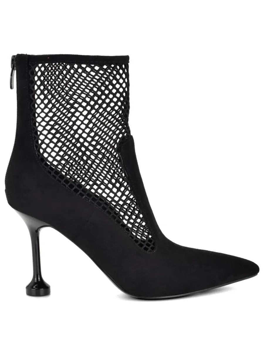 Ботильоны Goane Fishnet Stiletto Nine West — изображение 2 из 5, черный