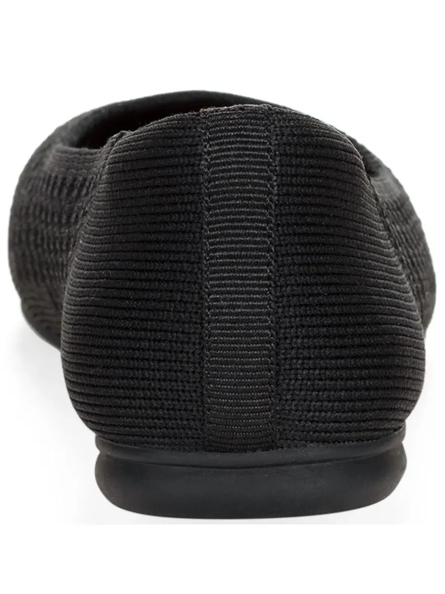 Балетки Tammyy Open Knit Slip-On Style & Co — изображение 3 из 10, черный