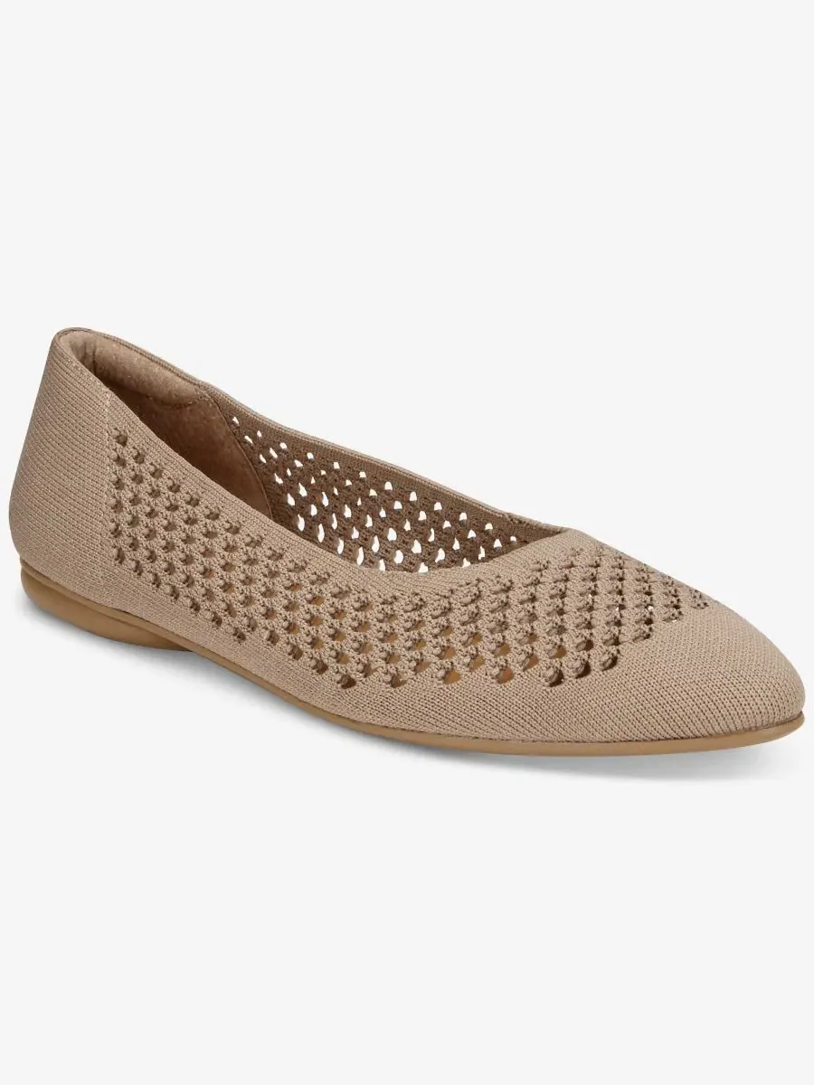 Балетки Tammyy Open Knit Slip-On Style & Co — изображение 9 из 10, черный