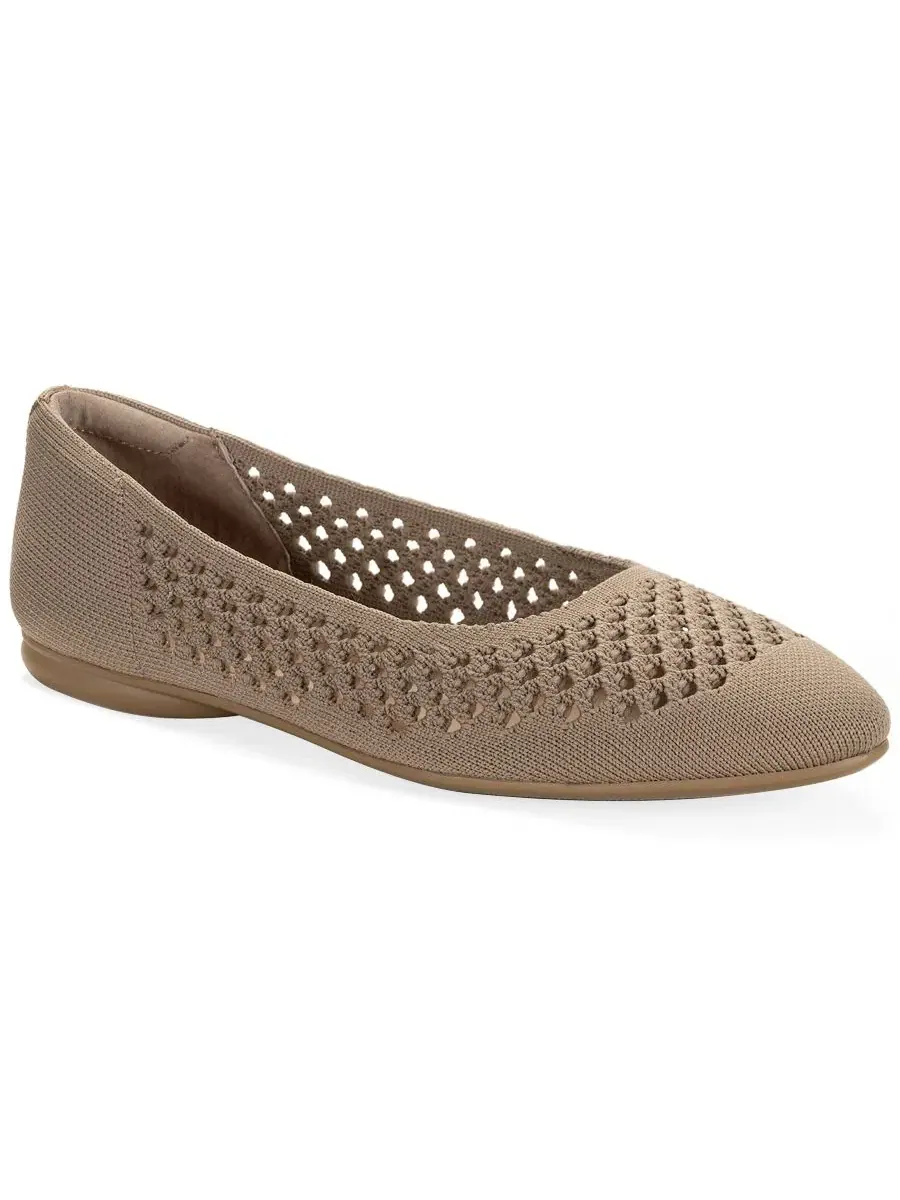 Женские балетки Tammyy Open Knit Slip-On Flats Style & Co — изображение 1 из 10, коричневый