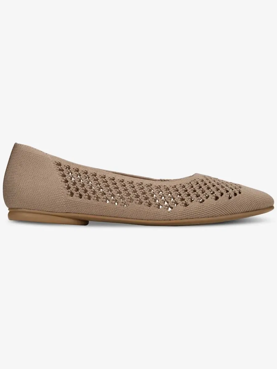 Женские балетки Tammyy Open Knit Slip-On Flats Style & Co — изображение 5 из 10, коричневый