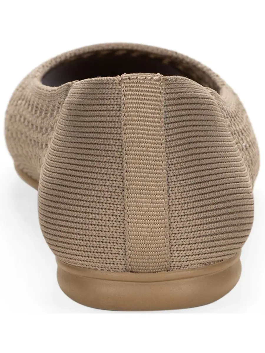 Женские балетки Tammyy Open Knit Slip-On Flats Style & Co — изображение 8 из 10, коричневый