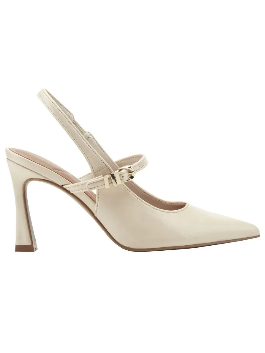 Туфли Cavaler Mary Jane Slingback Pumps Marc Fisher — изображение 2 из 5, кремовый