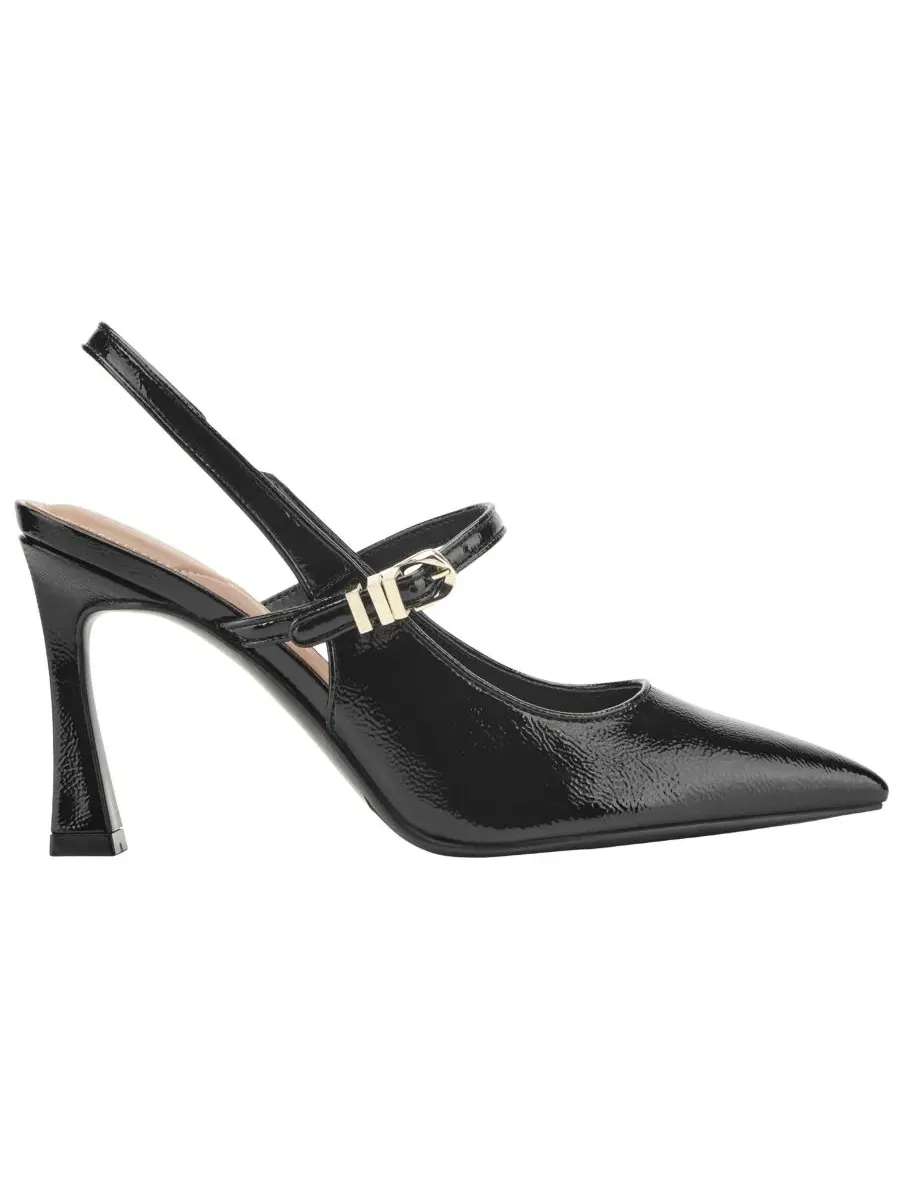 Туфли-лодочки Cavaler Mary Jane Slingback Pumps Marc Fisher — изображение 2 из 5, черный
