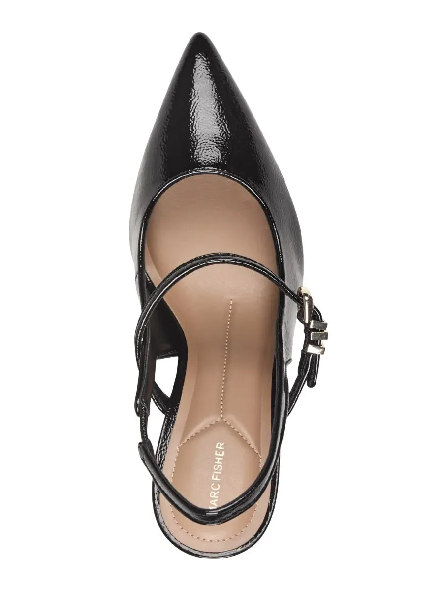 Туфли-лодочки Cavaler Mary Jane Slingback Pumps Marc Fisher — изображение 4 из 5, черный