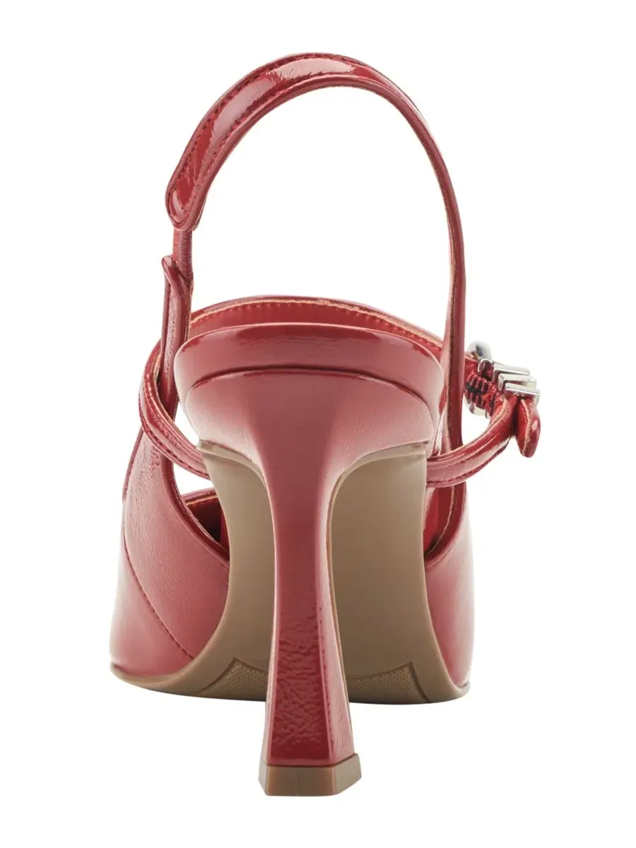 Туфли-лодочки с ремешком Cavaler Mary Jane Slingback — изображение 3 из 5, темный красный