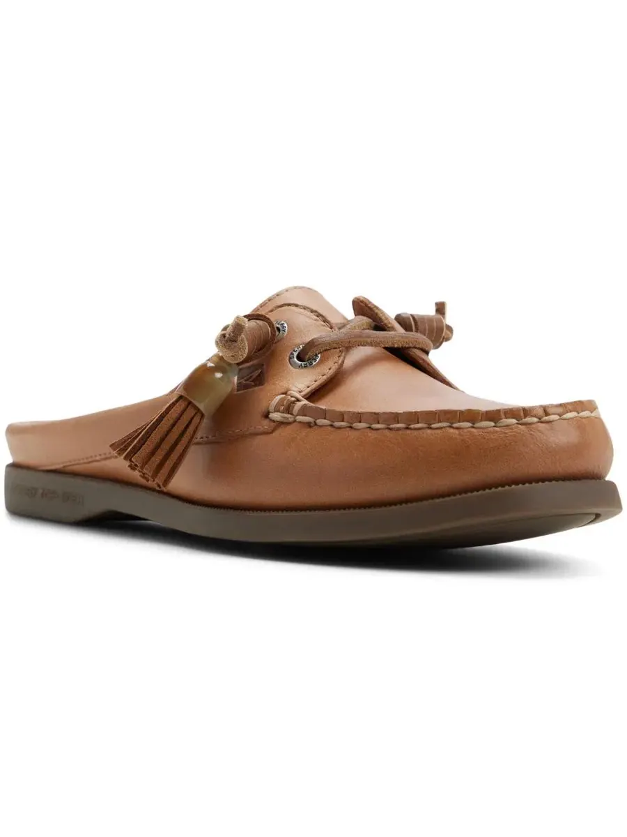 Мокасины-мюли для женщин, модель Authentic Original Mule Boat Shoe Sperry — изображение 1 из 5, бежевый