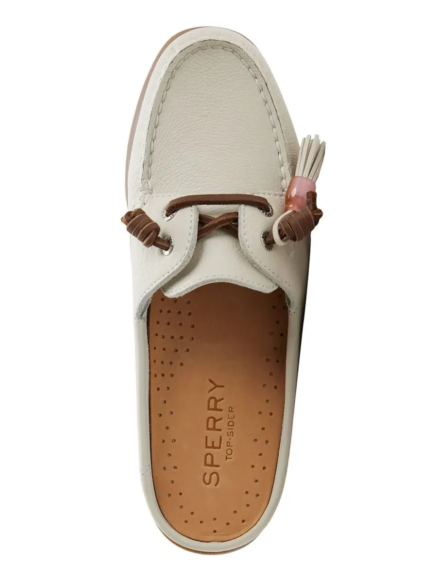 Мокасины-мюли женские Authentic Original Mule Boat Shoe Sperry — изображение 4 из 5, бежевый