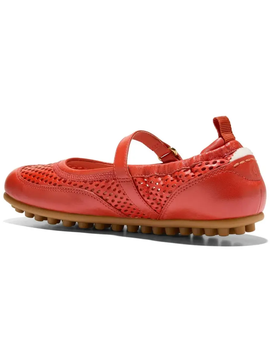 Балетки-мэри джейн GrandPrø Travina Cole Haan — изображение 3 из 5, бежевый