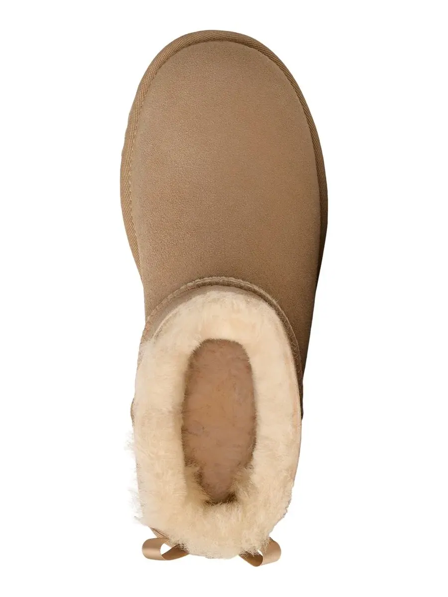 Ботильоны Ultra Mini Bailey Bow с бантом UGG — изображение 3 из 6, бежевый