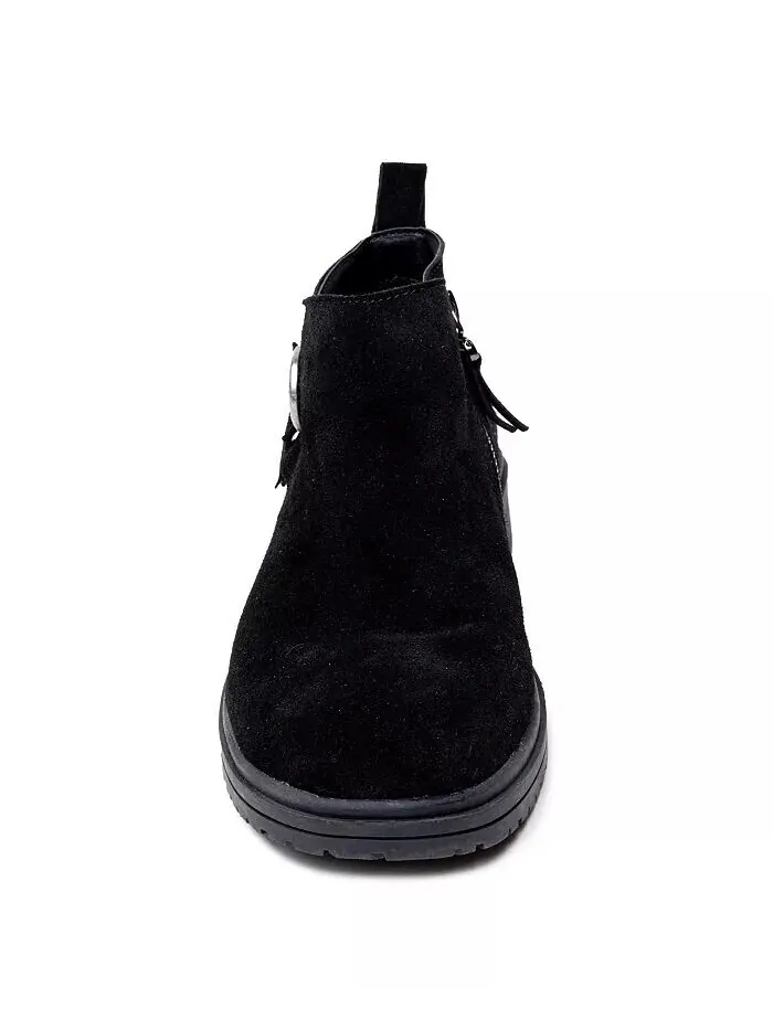 Женские ботильоны Joyelle с акцентом на пуговицах Minnetonka — изображение 2 из 3, черный
