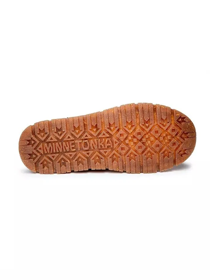 Женские замшевые тапочки Neva Clog Minnetonka — изображение 2 из 3, бежевый