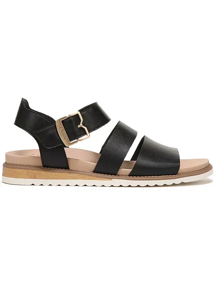 Женские босоножки Island-Glow с ремешками Dr. Scholl's — изображение 2 из 7, черный