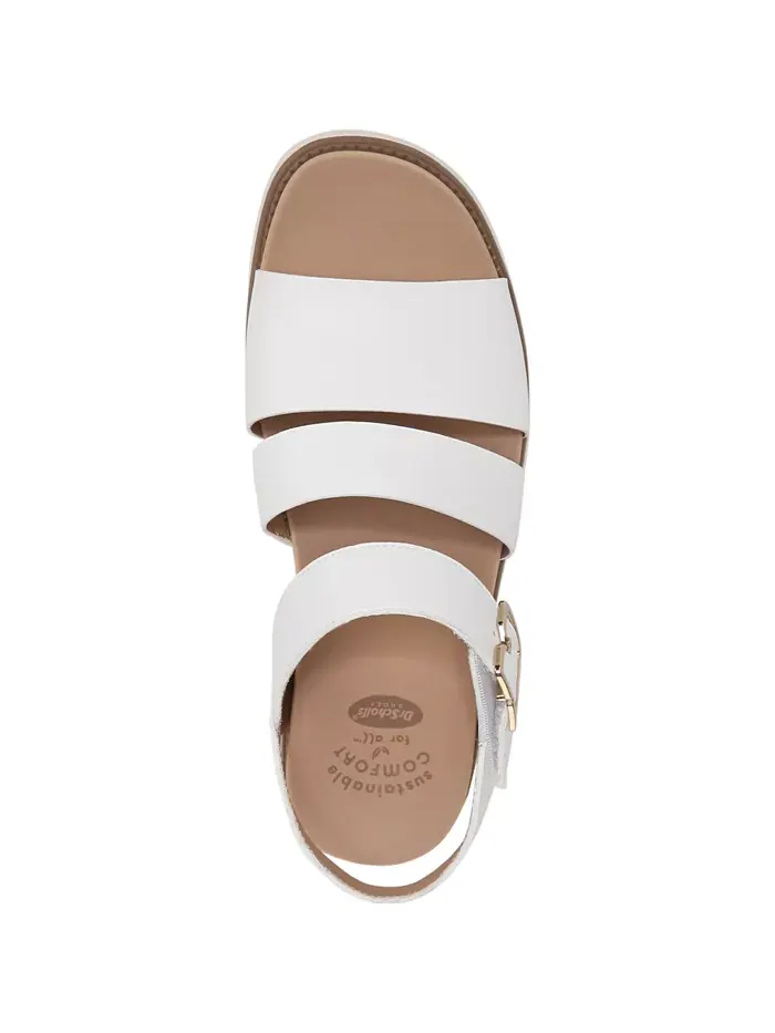 Женские босоножки Island-Glow с ремешками Dr. Scholl's — изображение 4 из 7, белый