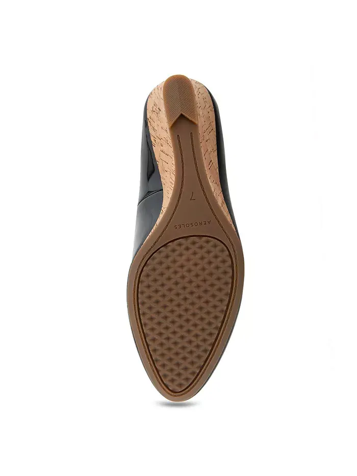 Женские балетки Iris на платформе Aerosoles — изображение 5 из 6, черный