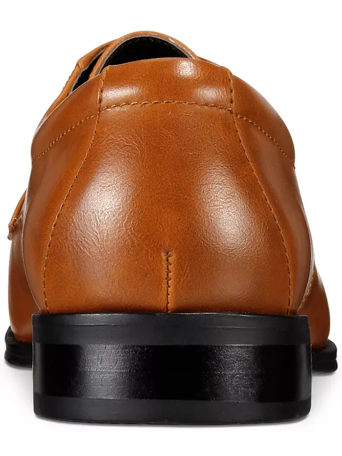 Мужские дерби Andrew Plain Toe Alfani — изображение 4 из 5, темный бежевый