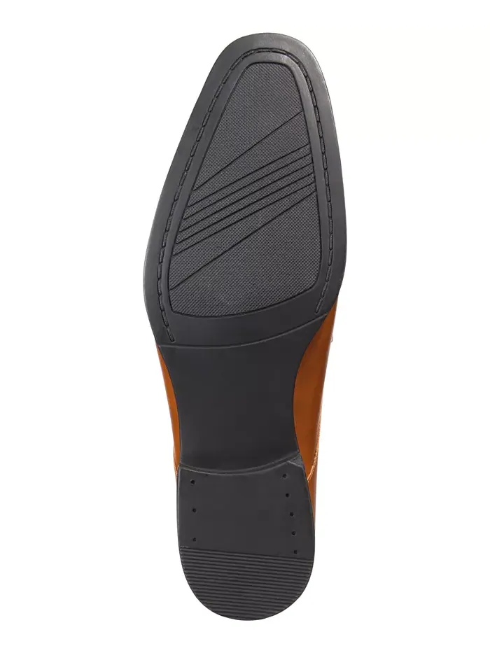 Мужские дерби Andrew Plain Toe Alfani — изображение 5 из 5, темный бежевый