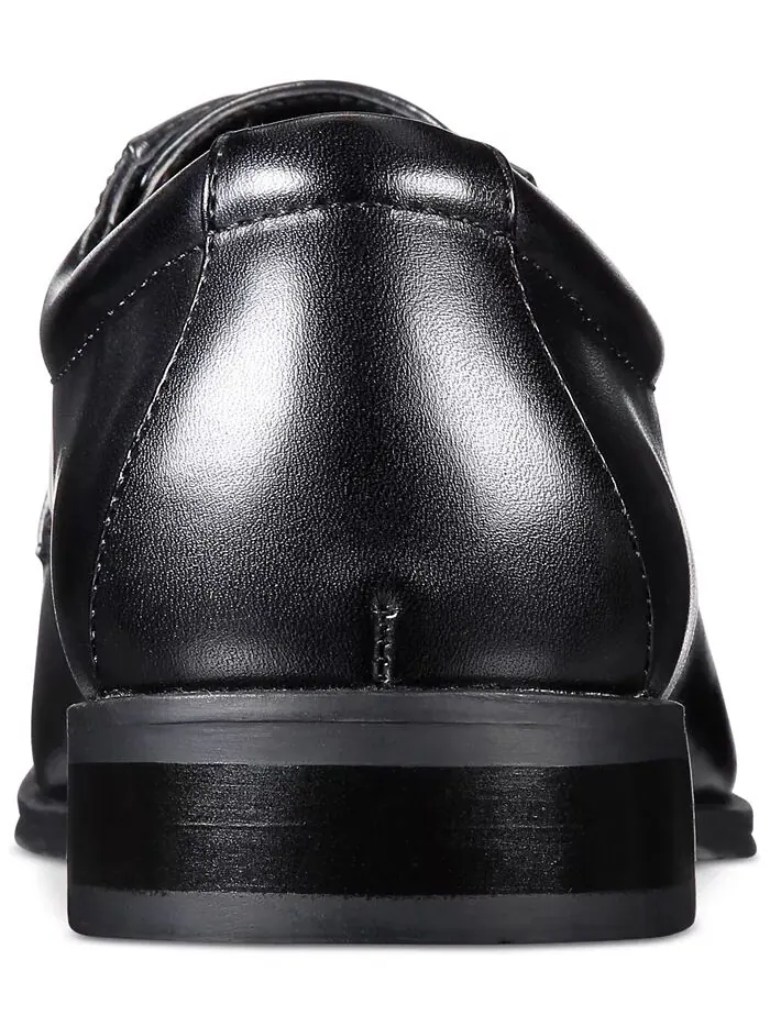 Мужские туфли Andrew Plain Toe Derby Alfani — изображение 4 из 5, черный